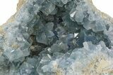 Sparkly Celestine (Celestite) Geode - Madagascar #237684-1